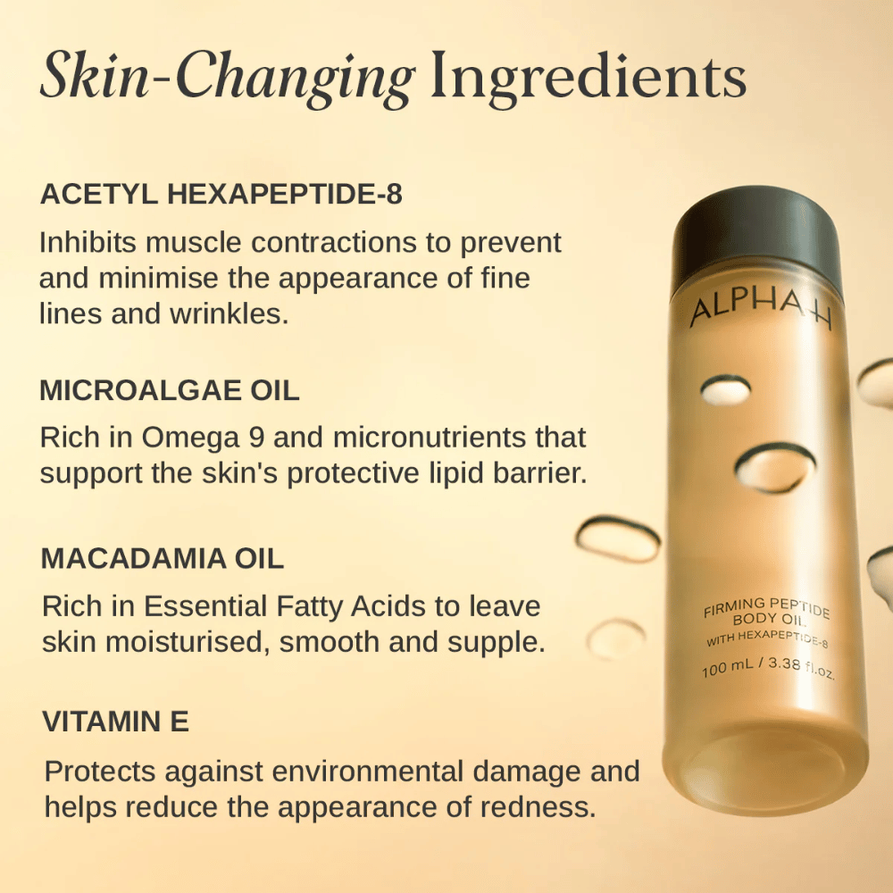 Alpha-H Firming Peptide Body Oil 100ml- Lillys Pharmacy and Health Store