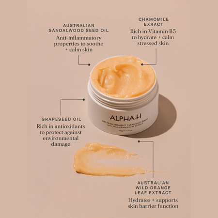 Alpha-H Melting Moment Cleansing Balm 18g- Lillys Pharmacy and Health Store