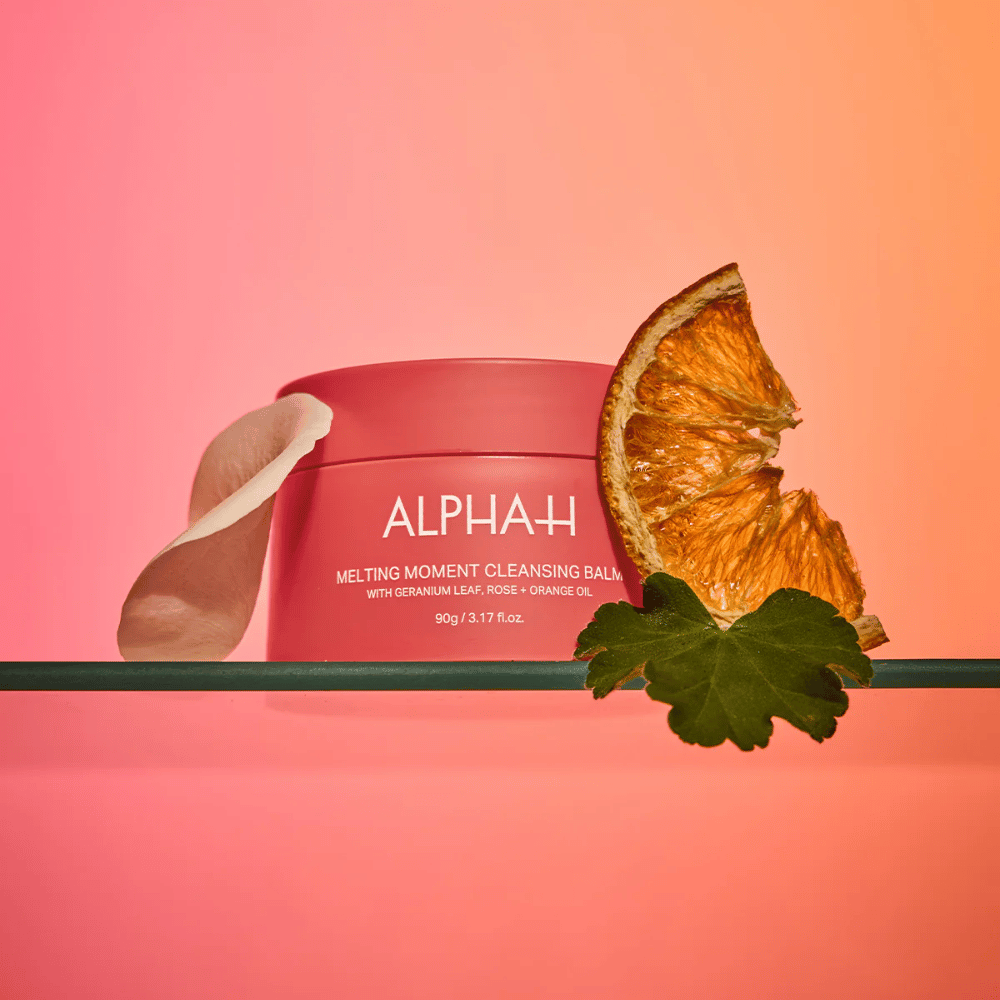 Alpha-H Melting Moment Cleansing Balm Geranium Red 90g- Lillys Pharmacy and Health Store