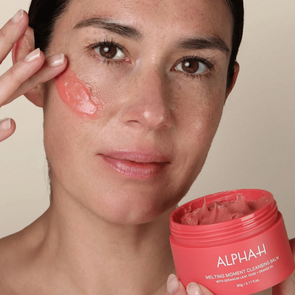 Alpha-H Melting Moment Cleansing Balm Geranium Red 90g- Lillys Pharmacy and Health Store
