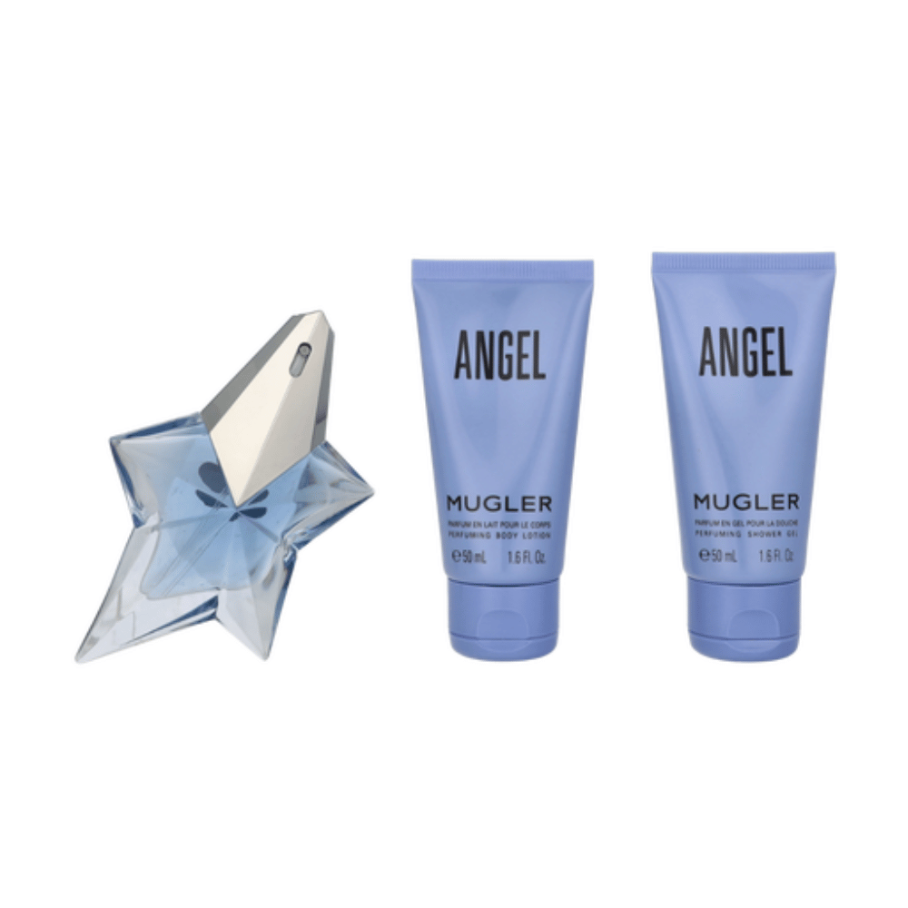 Angel Ladies 25ml 3pc Gift Set25ml Refillable Edp Spr, 50ml Body Lotion, 50ml Shower Gel- Lillys Pharmacy and Health Store