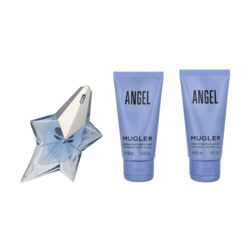 Angel Ladies 25ml 3pc Gift Set25ml Refillable Edp Spr, 50ml Body Lotion, 50ml Shower Gel- Lillys Pharmacy and Health Store