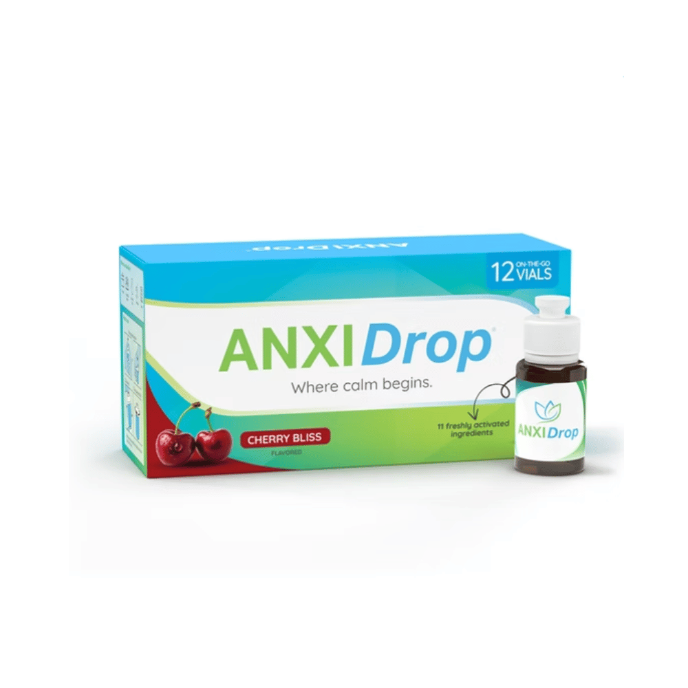 AnxiDrop Cherry Bliss 12 Vials- Lillys Pharmacy and Health Store