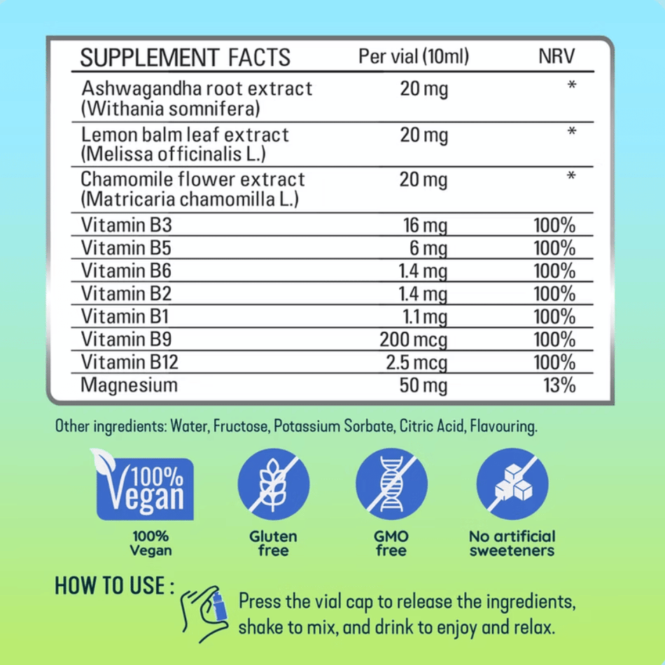 AnxiDrop Raspberry Lemonade 30 Vials- Lillys Pharmacy and Health Store
