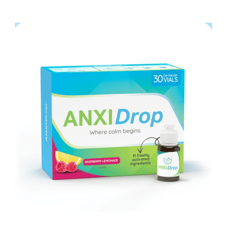AnxiDrop Raspberry Lemonade 30 Vials- Lillys Pharmacy and Health Store