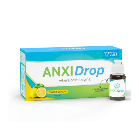 AnxiDrop Sweet Lemon 12 Vials- Lillys Pharmacy and Health Store