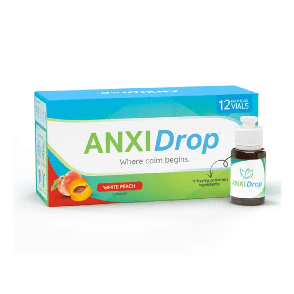 AnxiDrop White Peach 12 Vials- Lillys Pharmacy and Health Store