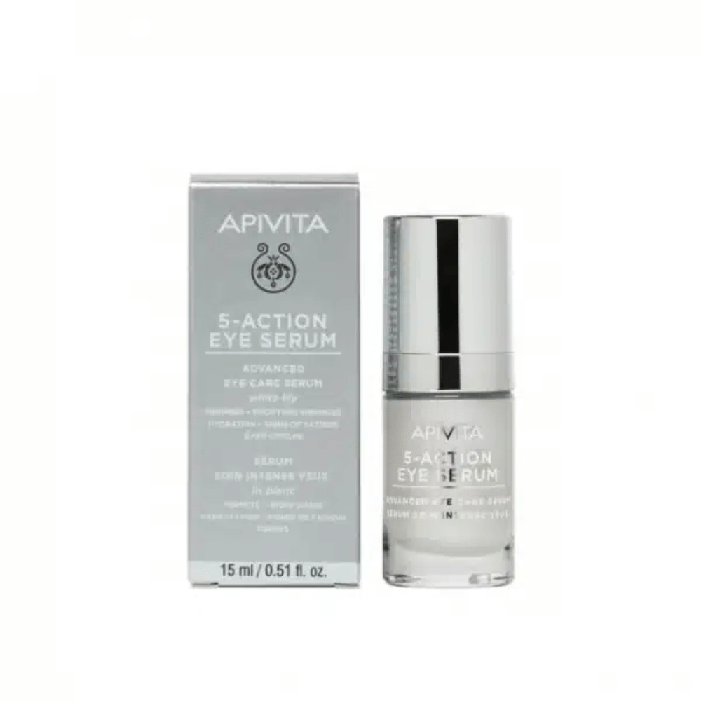 Apivita 5 Action Intensive Care Eye Serum, 15ml- Lillys Pharmacy and Health Store