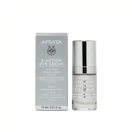 Apivita 5 Action Intensive Care Eye Serum, 15ml- Lillys Pharmacy and Health Store