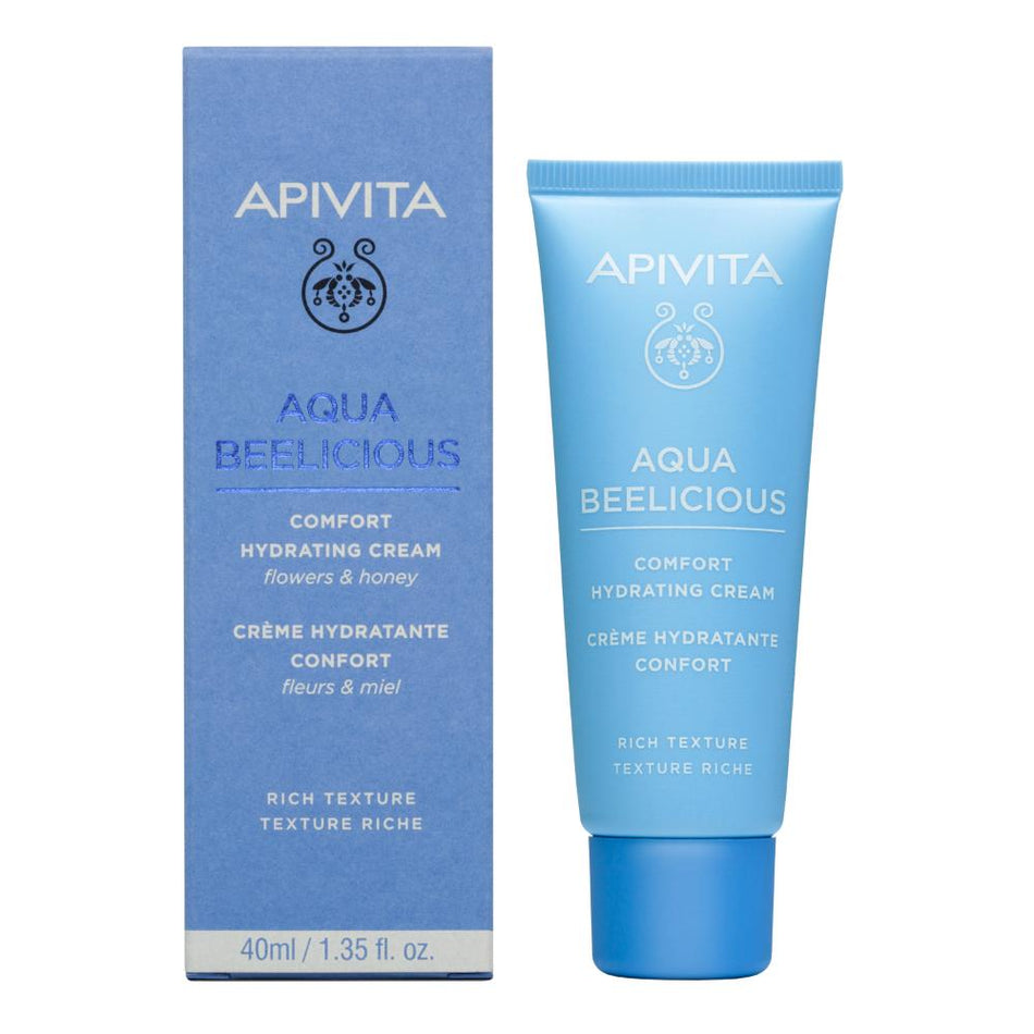 Apivita Aqua Beelicious Comfort Hydrating Cream 40ml- Lillys Pharmacy and Health Store