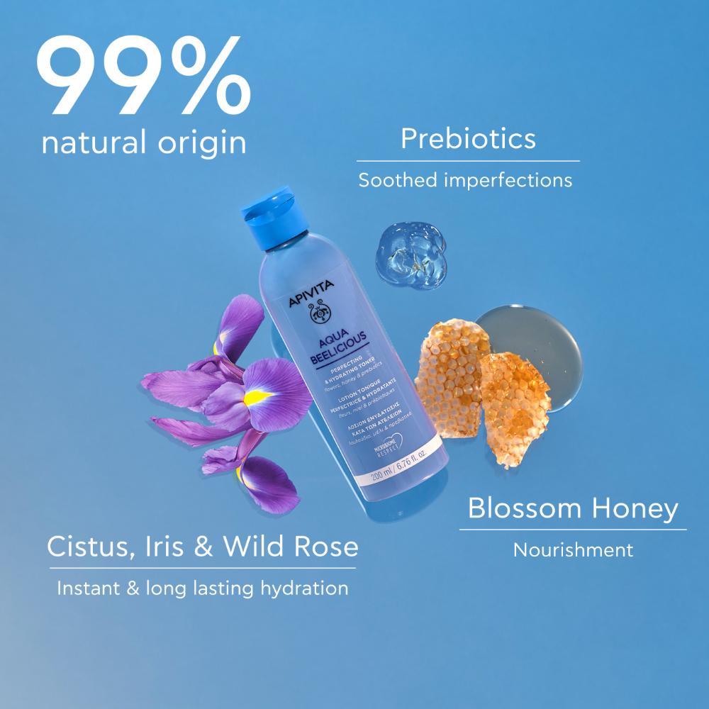 Apivita Aqua Beelicious Toner 200ml- Lillys Pharmacy and Health Store