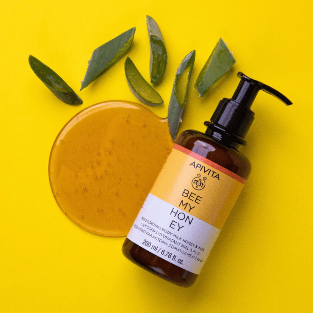 Apivita Bee My Honey Shower Gel & Body Milk Duo- Lillys Pharmacy and Health Store