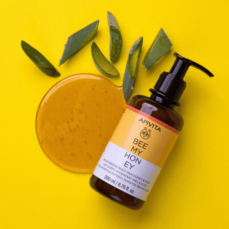 Apivita Bee My Honey Shower Gel & Body Milk Duo- Lillys Pharmacy and Health Store