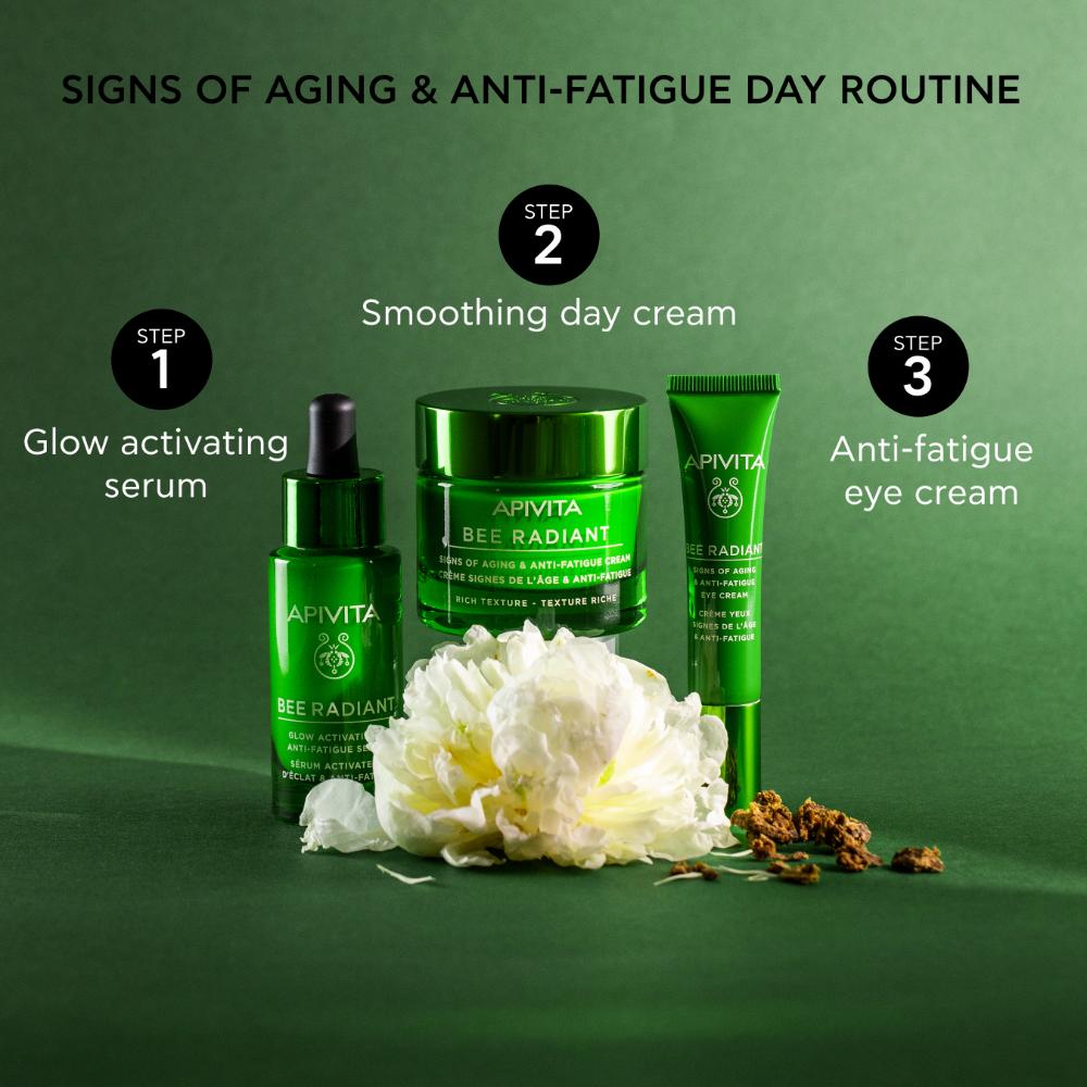 Apivita Bee Radiance Peony Rich 50ml- Lillys Pharmacy and Health Store