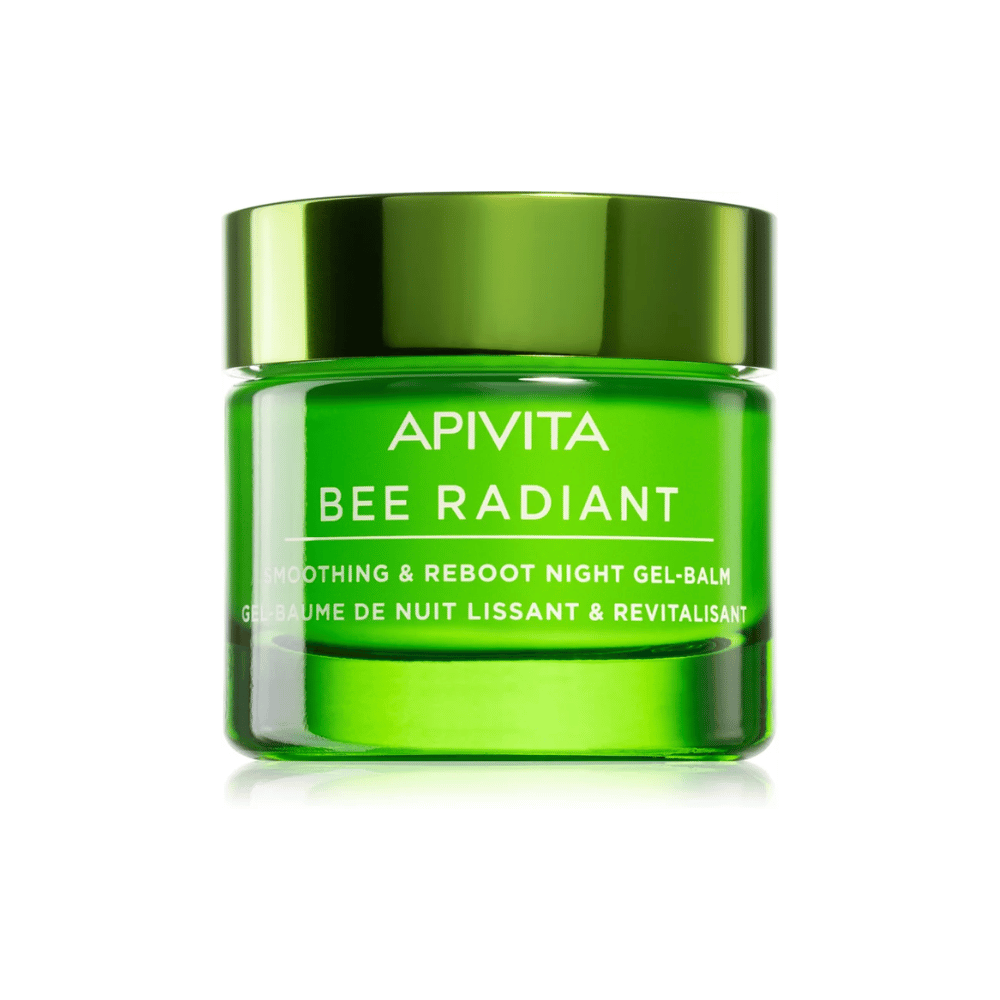 Apivita Bee Radiant Peony Night Gel-Balm 50ml- Lillys Pharmacy and Health Store