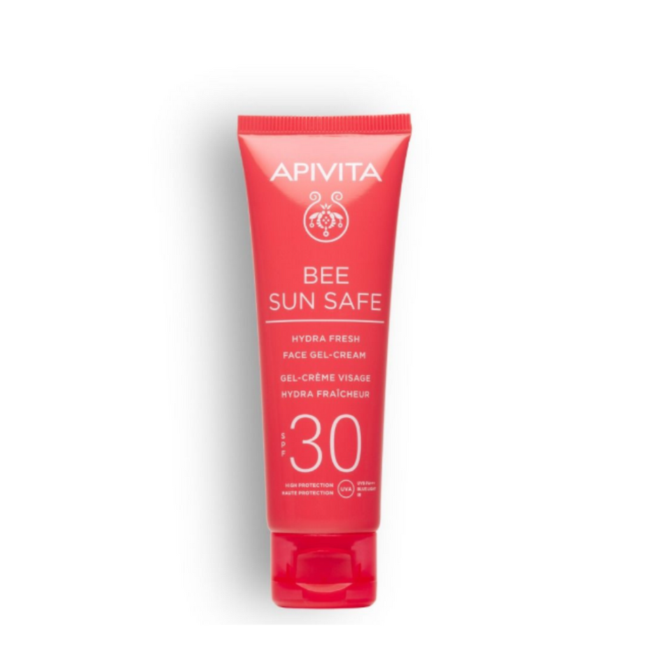 Apivita Bee Sun Safe Hydra Fresh Face Gel Cream SPF30 50ml- Lillys Pharmacy and Health Store