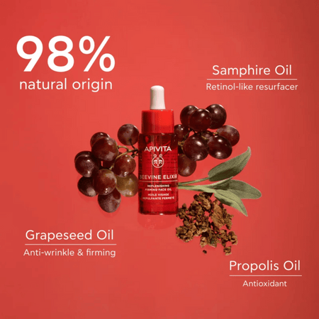 Apivita Beevine Elixir Oil 30ml- Lillys Pharmacy and Health Store