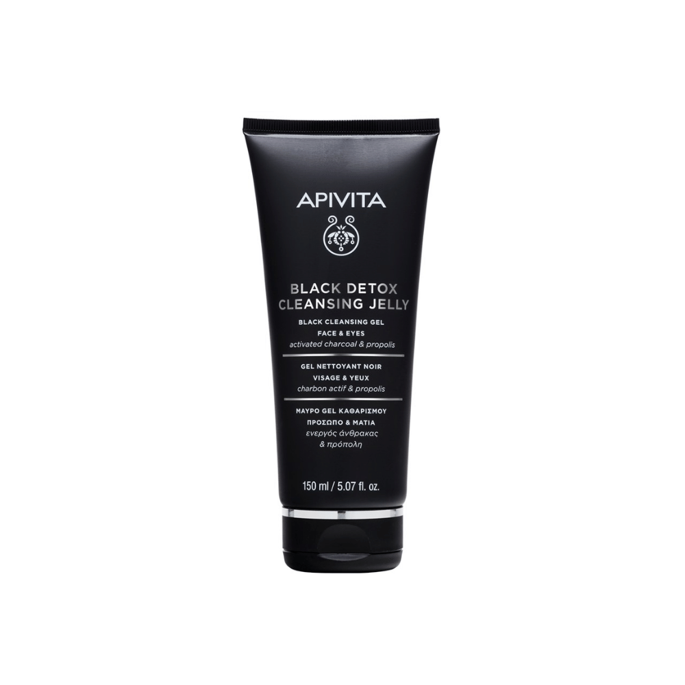 Apivita Black Detox Cleanser 150ml- Lillys Pharmacy and Health Store