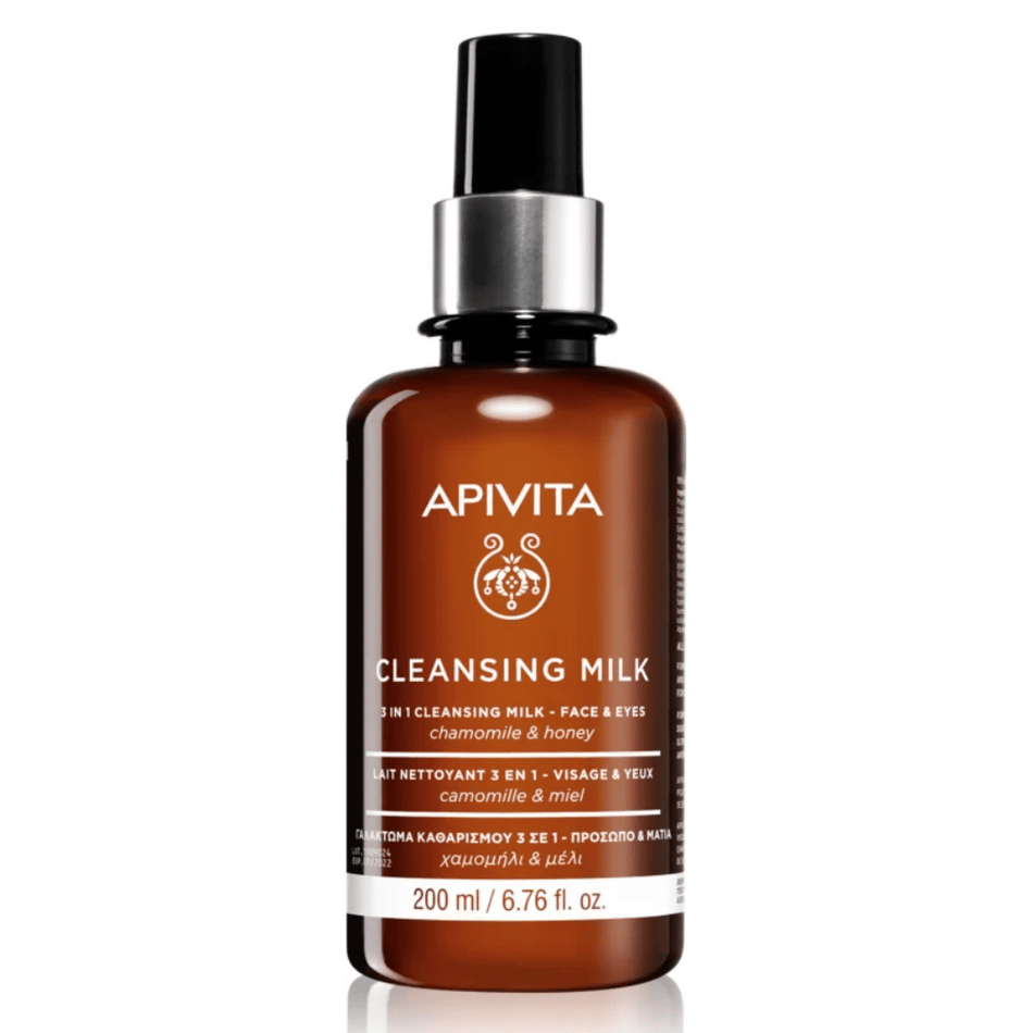 Apivita Cleansing Milk 3In1 200ml- Lillys Pharmacy and Health Store