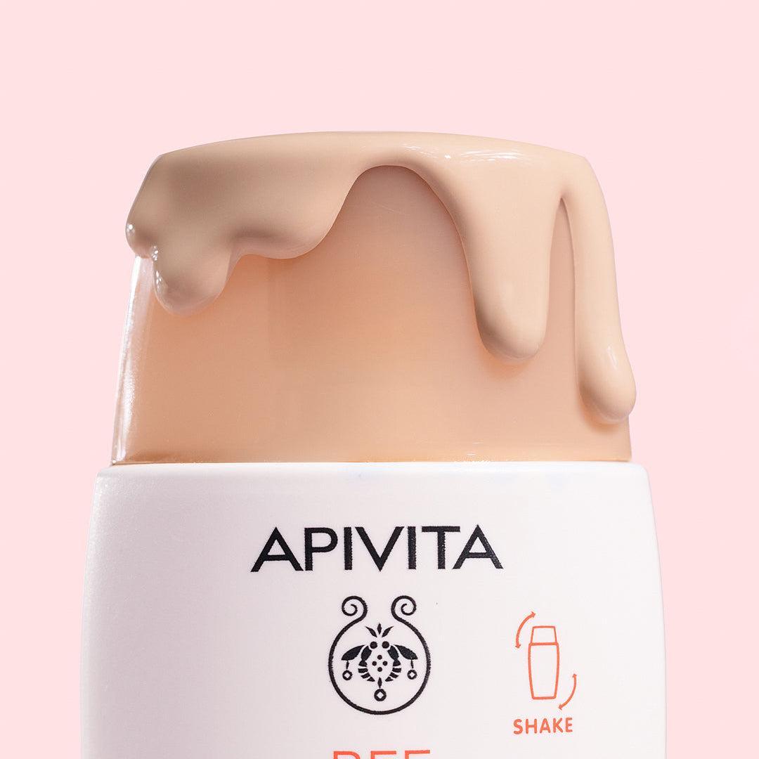 Apivita Daily Age Repair Tinted SPF50 Face Fluid- Lillys Pharmacy and Health Store