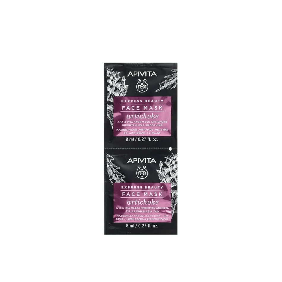 Apivita Express AHA & PHA Face Mask 2x8ml- Lillys Pharmacy and Health Store