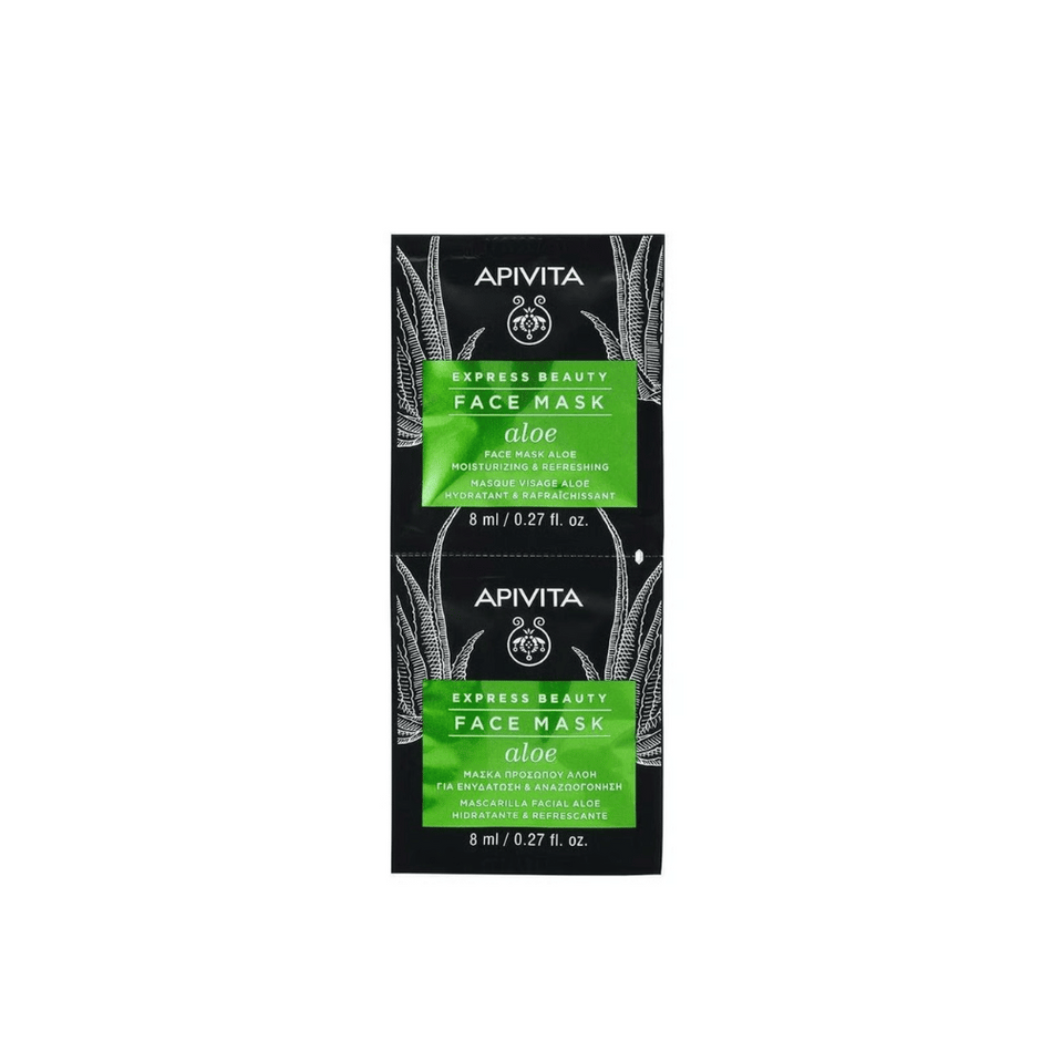 Apivita Express Aloe 2X8ml- Lillys Pharmacy and Health Store