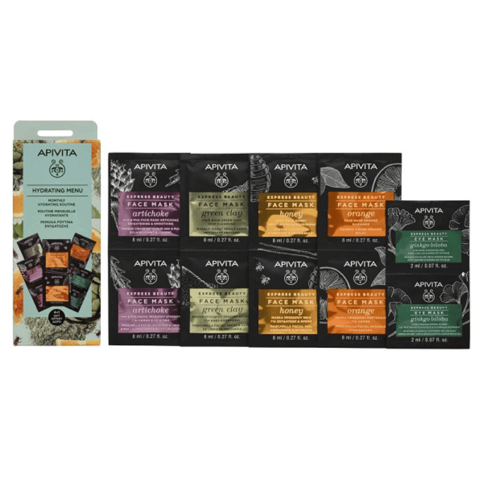 Apivita Express Beauty Hydrating Menu for Men (4+1)- Lillys Pharmacy and Health Store