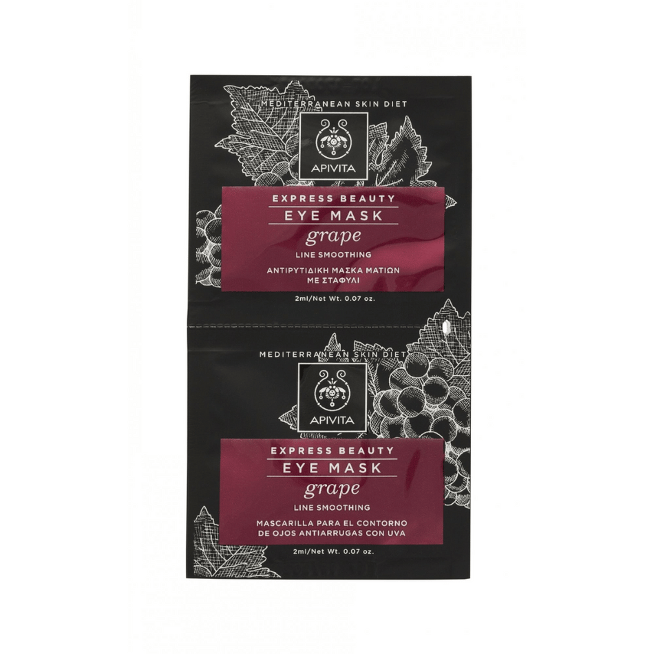 Apivita Express Eye Grape 2X2ml- Lillys Pharmacy and Health Store
