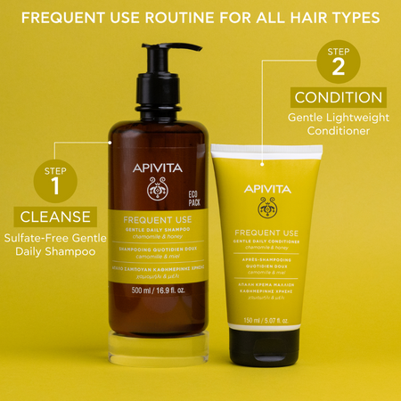 Apivita Frequent Use - Gentle Daily Shampoo 500ml- Lillys Pharmacy and Health Store