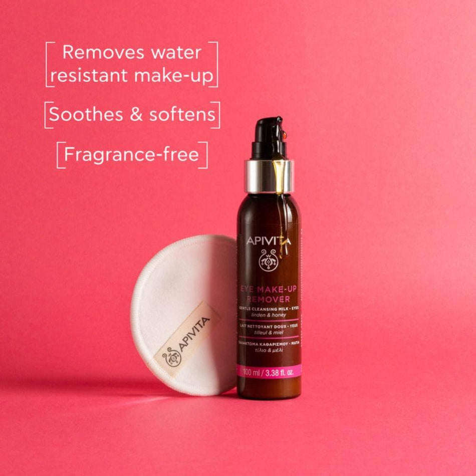 Apivita - Gentle Eye Make Up Remover 100ml- Lillys Pharmacy and Health Store