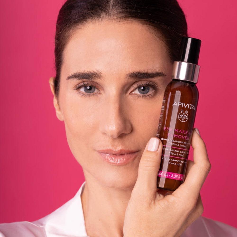 Apivita - Gentle Eye Make Up Remover 100ml- Lillys Pharmacy and Health Store