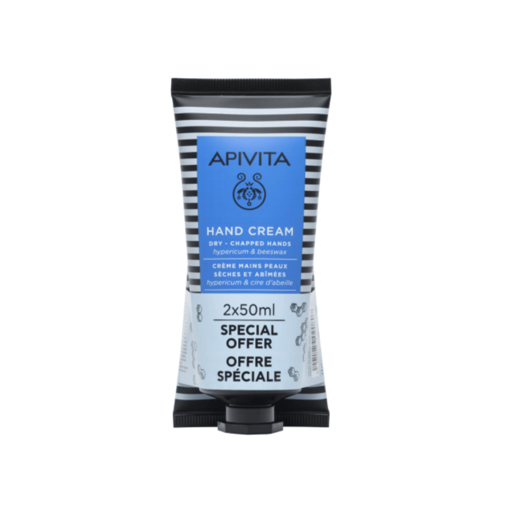 Apivita Hand Cream Hyper Duo Set- Lillys Pharmacy and Health Store