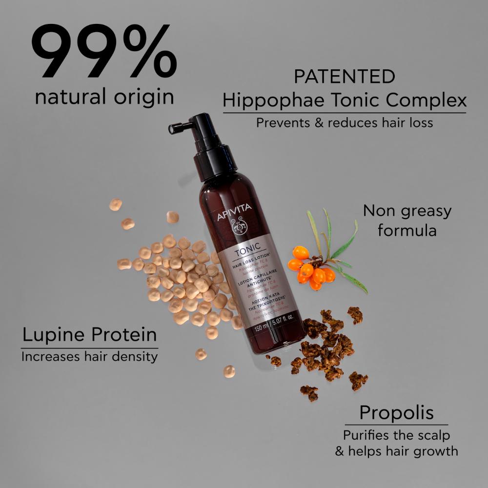 Apivita Holistic Hair Care Hair Loss Lotion 150ml- Lillys Pharmacy and Health Store