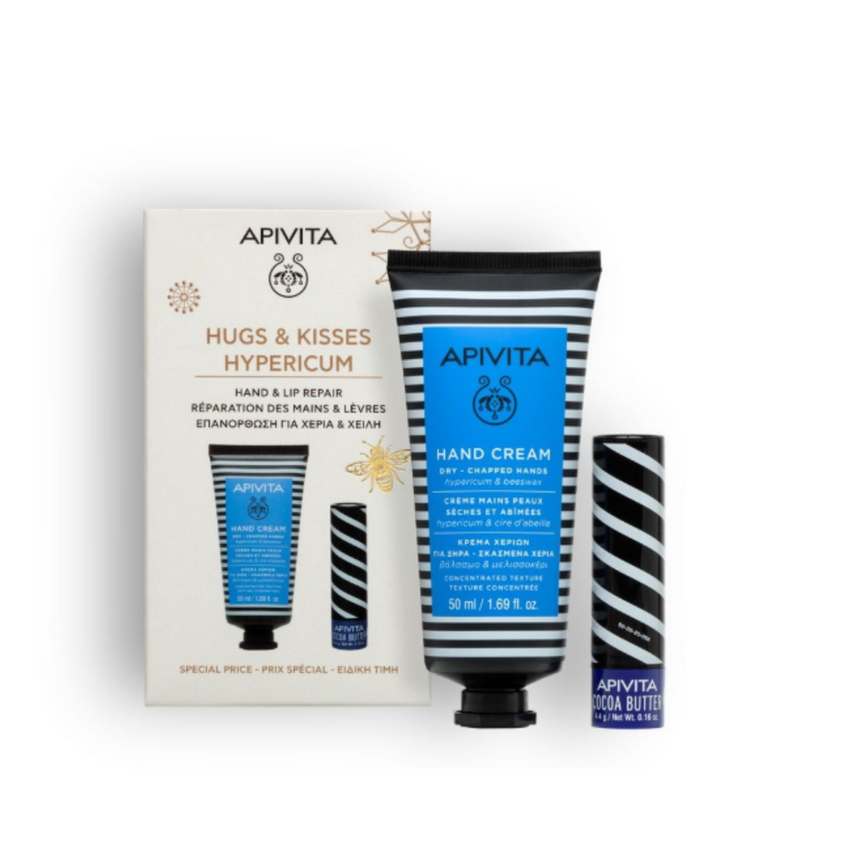 Apivita Hugs & Kisses Hypericum Gift Set- Lillys Pharmacy and Health Store