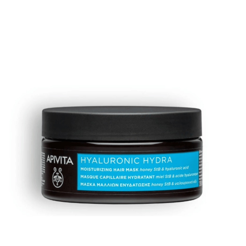 Apivita Hyaluronic Hydra Moisturizing Hair Mask 200ml- Lillys Pharmacy and Health Store