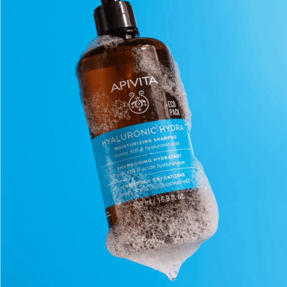 Apivita Hyaluronic Hydra Shampoo 500ml- Lillys Pharmacy and Health Store