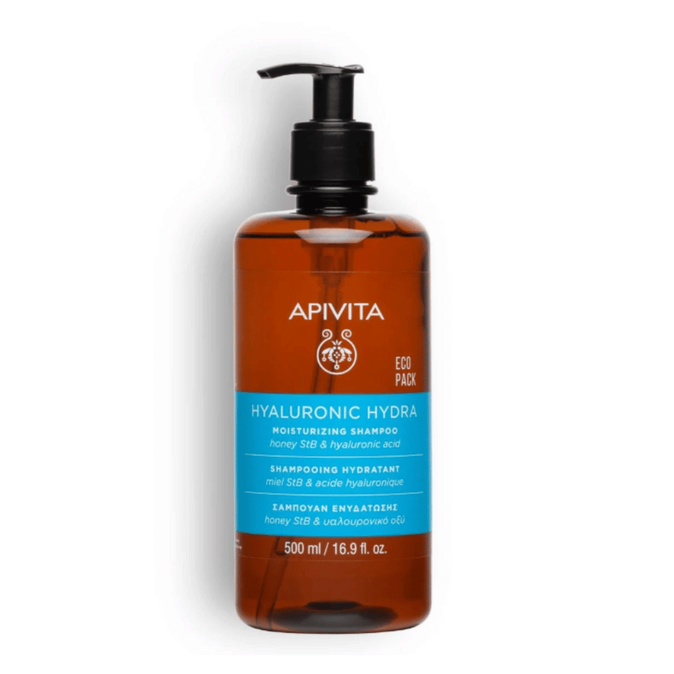 Apivita Hyaluronic Hydra Shampoo 500ml- Lillys Pharmacy and Health Store