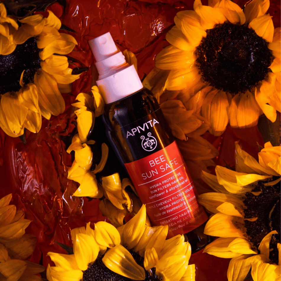 Apivita Hydra Protective Sun Filters Hair Oil 100ml- Lillys Pharmacy and Health Store