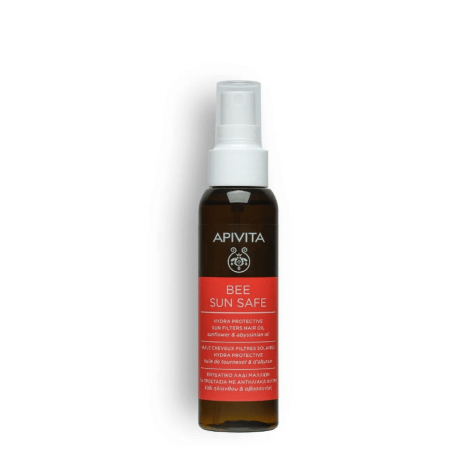 Apivita Hydra Protective Sun Filters Hair Oil 100ml- Lillys Pharmacy and Health Store