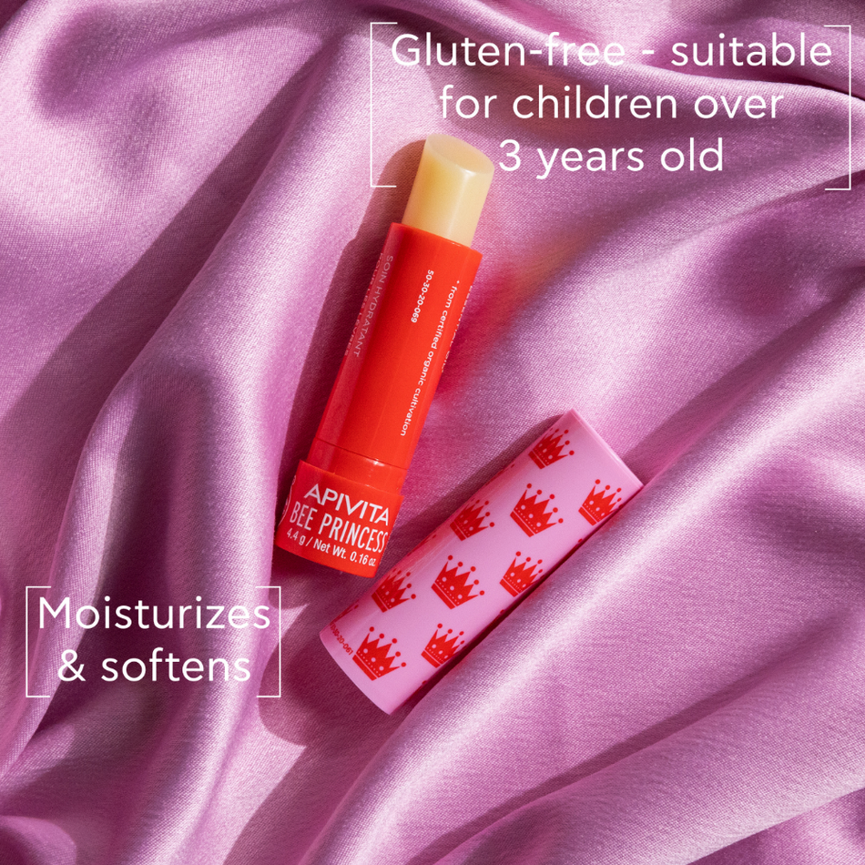 Apivita Lip Care Bio Eco Bee Princess With Apricot & Honey 4.4G- Lillys Pharmacy and Health Store
