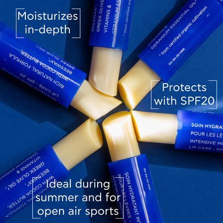 Apivita Lip Care Cocoa Spf20 2 x 4.4G- Lillys Pharmacy and Health Store