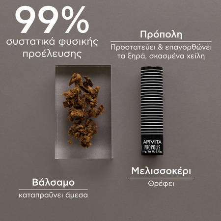 Apivita Lip Care With Hypericum & Propolis 2 x 4.4G- Lillys Pharmacy and Health Store