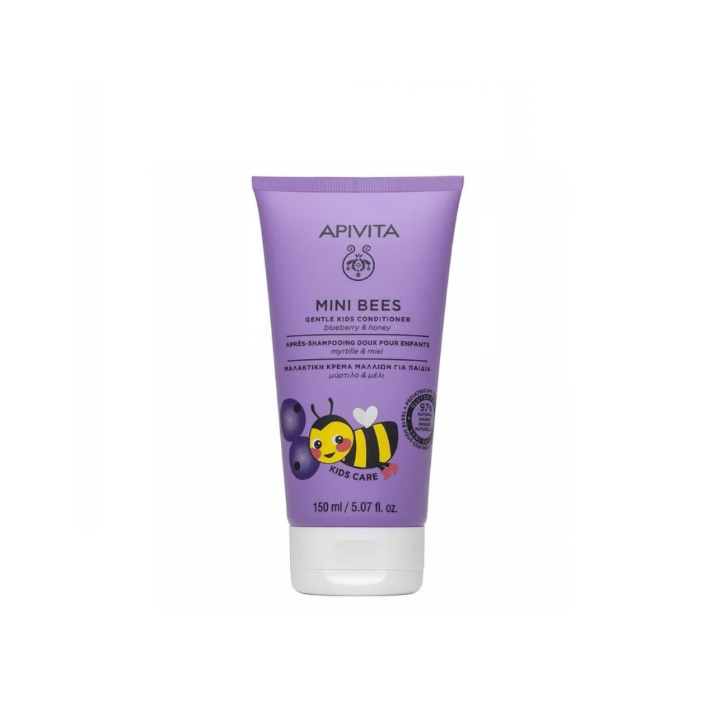 Apivita Mini Bees - Gentle Kids Conditioner Bluberry &Honey 150ml- Lillys Pharmacy and Health Store