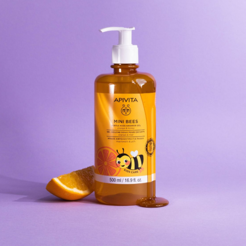 Apivita Mini Bees Gentle Kids Shower Gel 500ml- Lillys Pharmacy and Health Store