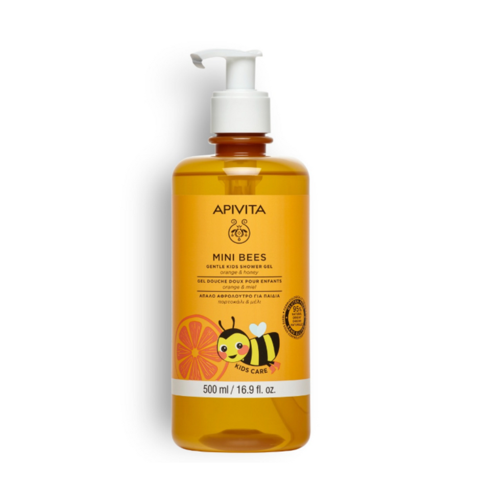 Apivita Mini Bees Gentle Kids Shower Gel 500ml- Lillys Pharmacy and Health Store