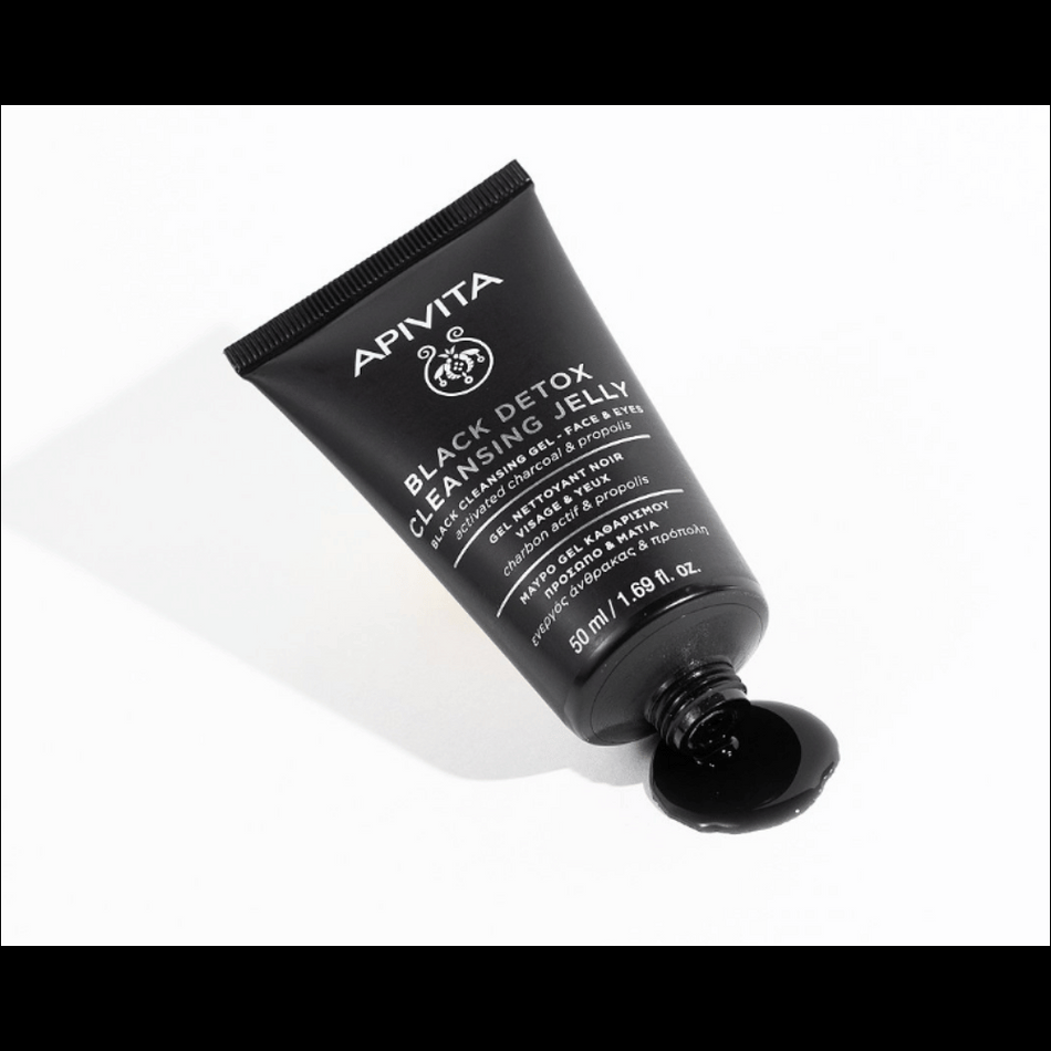 Apivita Mini Black Detox Cleanser 50ml- Lillys Pharmacy and Health Store