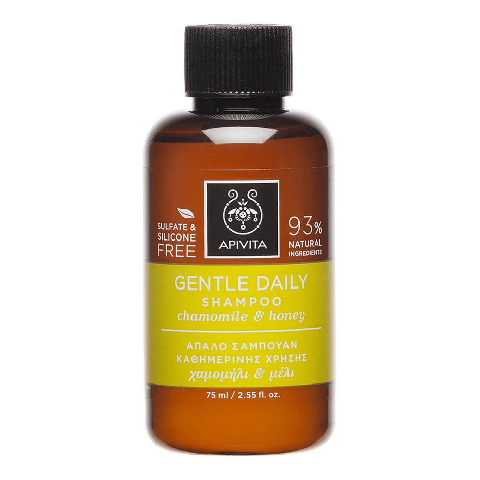 Apivita Mini Shampoo Gentle Daily 75ml- Lillys Pharmacy and Health Store