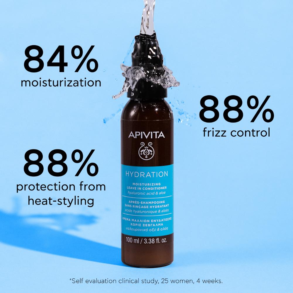 Apivita Moisture Leave In Conditioner 100ml- Lillys Pharmacy and Health Store