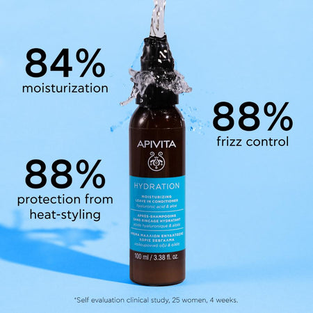 Apivita Moisture Leave In Conditioner 100ml- Lillys Pharmacy and Health Store