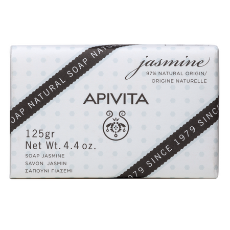 Apivita Natural Soap Jasmine 125G- Lillys Pharmacy and Health Store